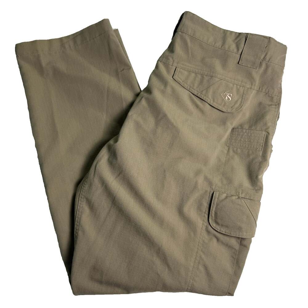 TRU-SPEC Men's Tactical Cargo Pants Khaki Tan Ripstop 40x32 Work Outdoor Stretch